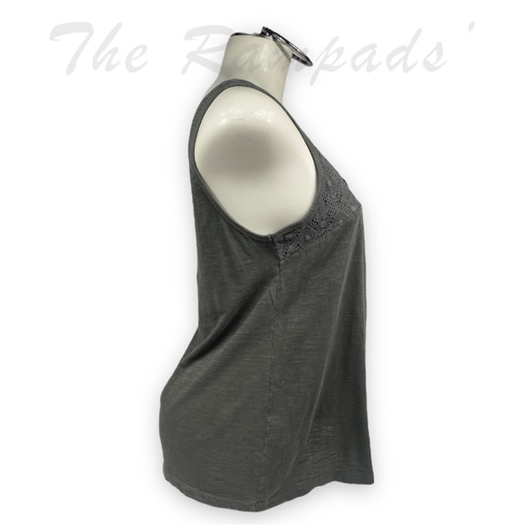 NWT Banana Republic Green Brown Tank Top Size Petite Medium - Picture 2 of 7